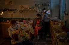 Ukrainians hid orphaned children from Russian deportation