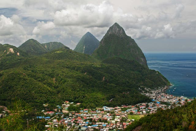The shooting happened on Saint Lucia (Peter Martin Rhind/Alamy/PA)