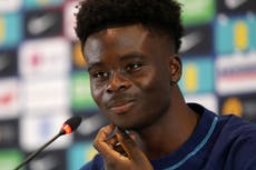 England have nothing to fear against France in World Cup quarter-finals, Bukayo Saka claims