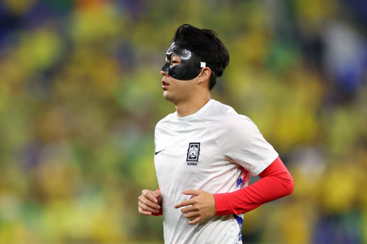 World Cup: Why is Son Heung-min wearing a mask for South Korea against Brazil?