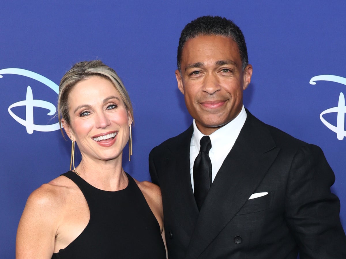 GMA’s Amy Robach and TJ Holmes post together for first time since infidelity scandal