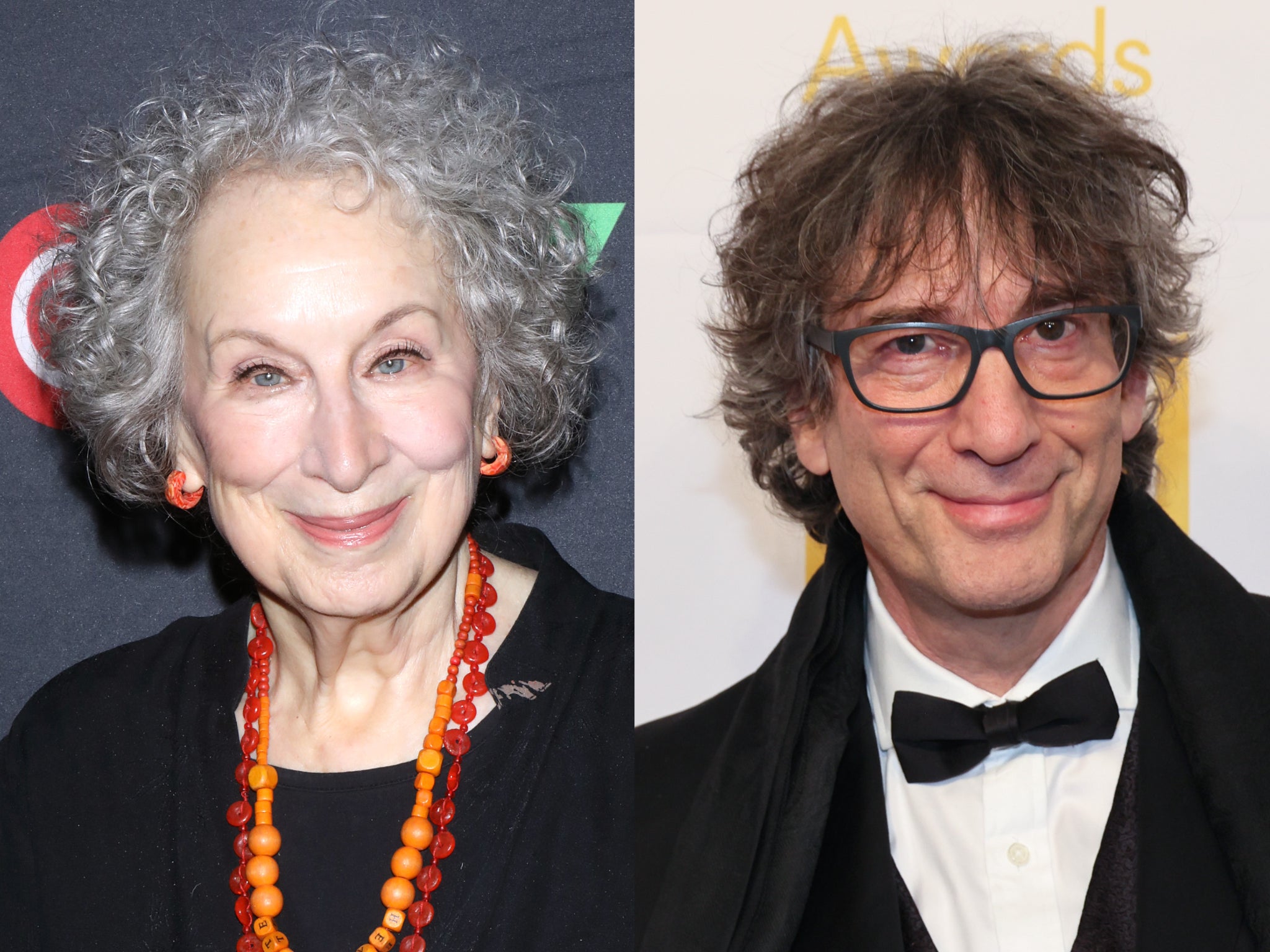 Margaret Atwood and Neil Gaiman