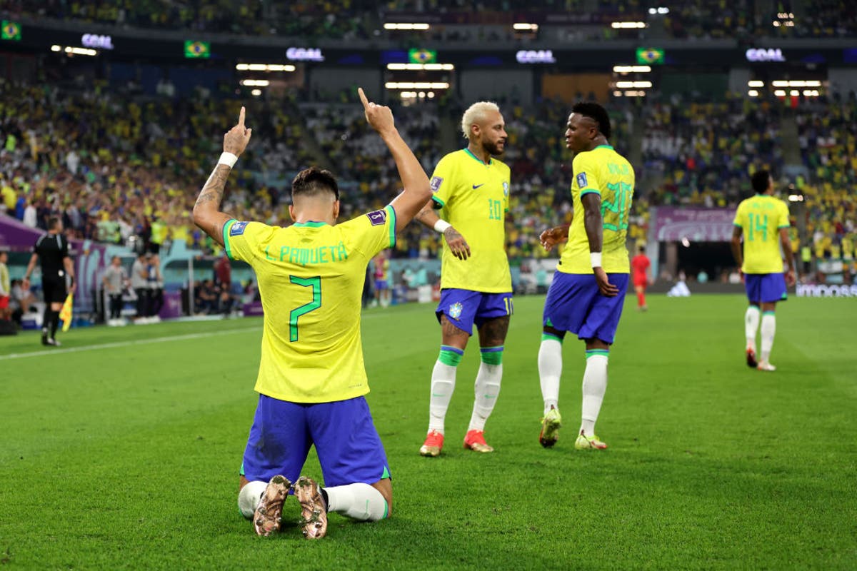 Brazilië vs Zuid-Korea Live streaming: WK 2022 resultaat en eindscore als Neymar, Richarlison, Vinicius en Paqueta scoren in een verbluffende eerste helft