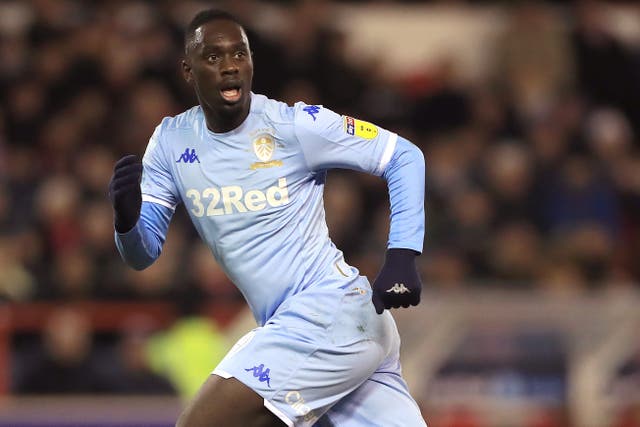 Jean-Kevin Augustin in action for Leeds (Mike Egerton/PA)