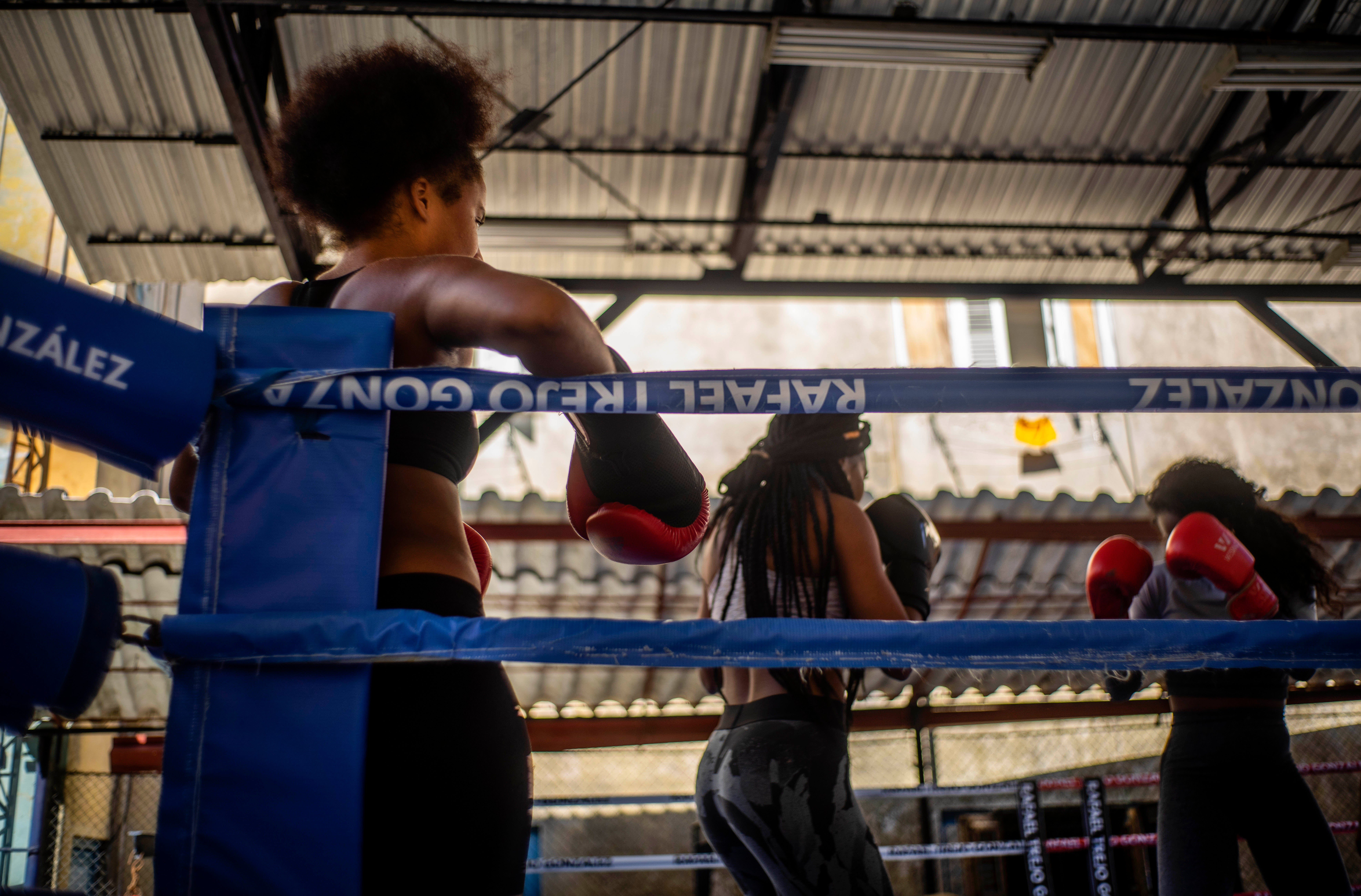 Cuba Women Boxing