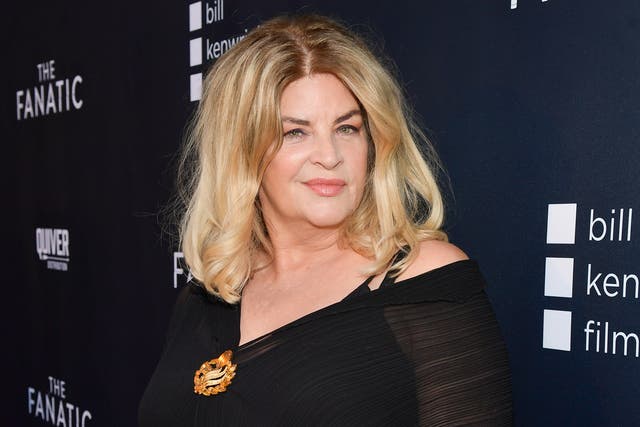 <p>Kirstie Alley attends the premiere of Quiver Distribution’s ‘The Fanatic’ at the Egyptian Theatre on 22 August 2019 in Hollywood, California</p>