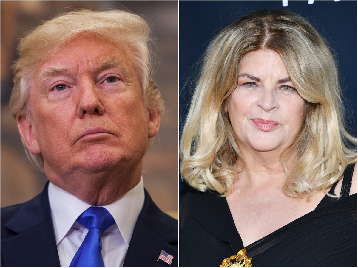 Trump pays tribute to ‘great’ Kirstie Alley, who said support for him got her blackballed in Hollywood