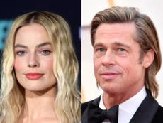 Margot Robbie says she took her ‘opportunity’ to kiss Brad Pitt on Babylon