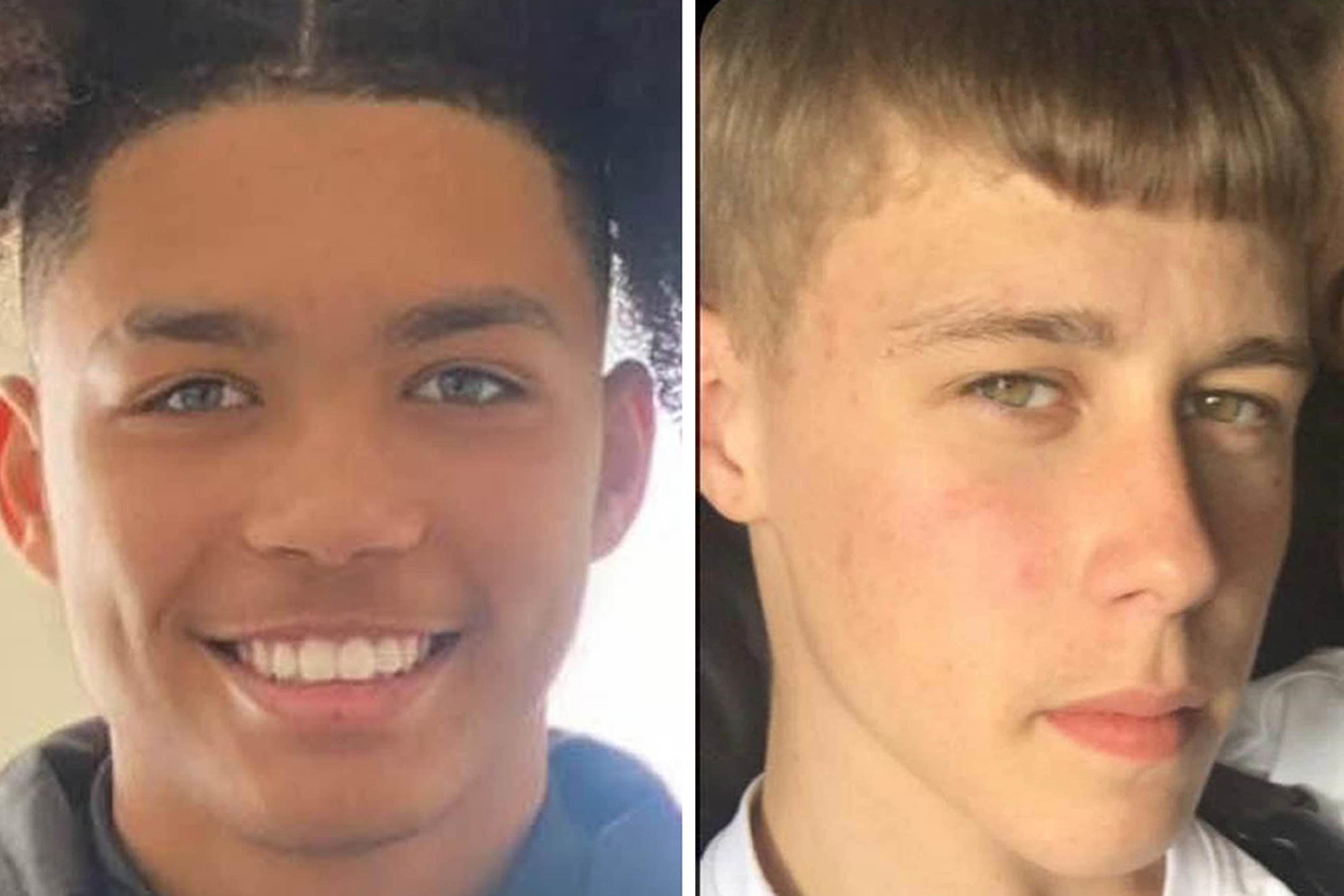 Kearne Solanke (left) and Charlie Bartolo. A third teenager has been charged over the murders of the two 16-year-old boys (Metropolitan Police/PA)