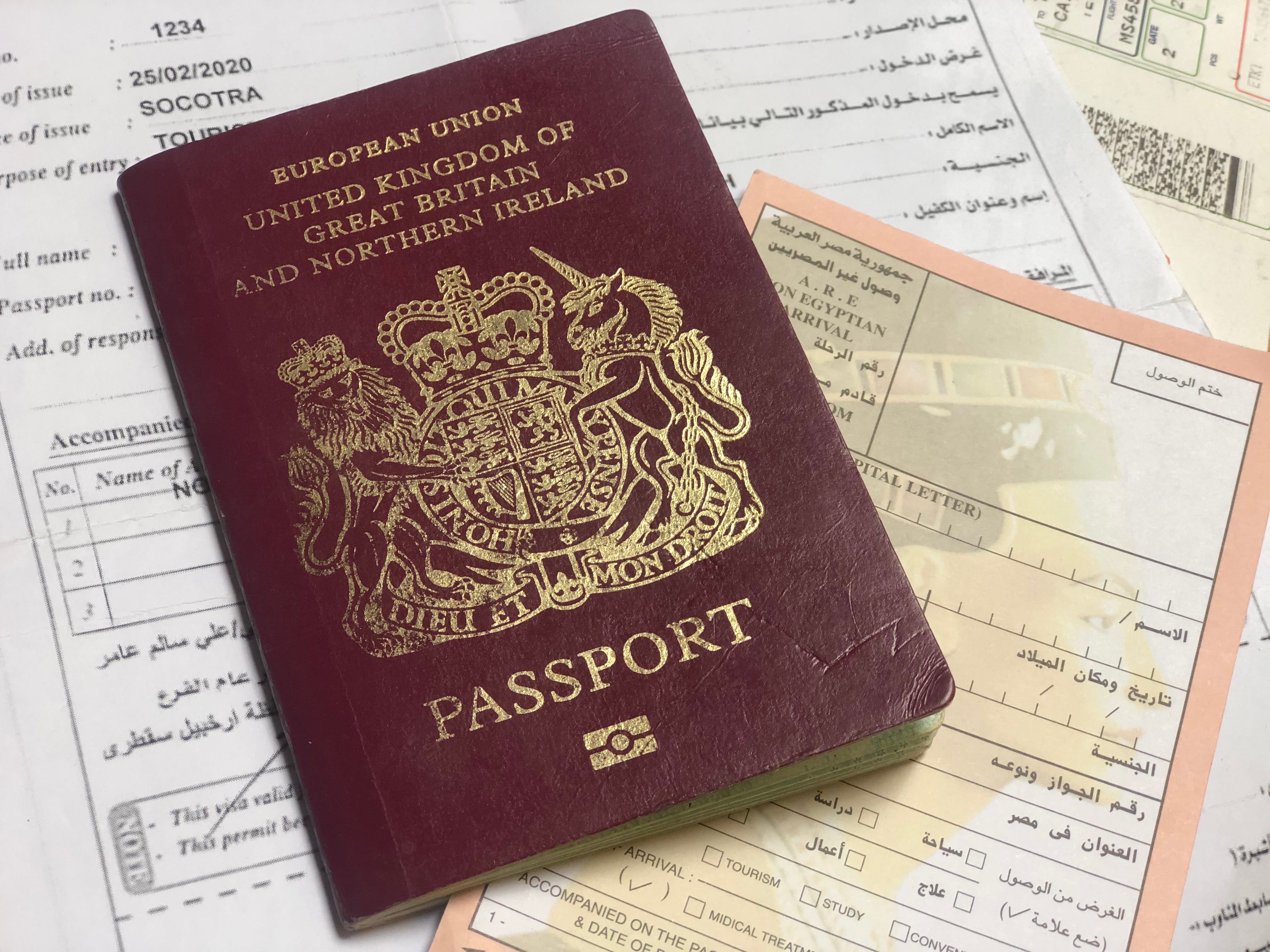 Check point: Please ensure your passport will not run out soon