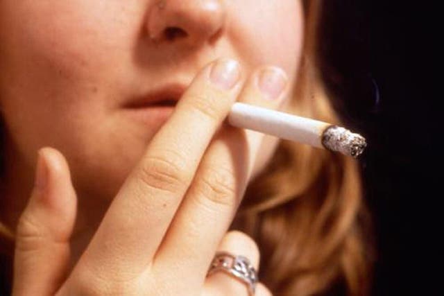 The ONS has published an area breakdown of cigarette smoking in the UK (PA)