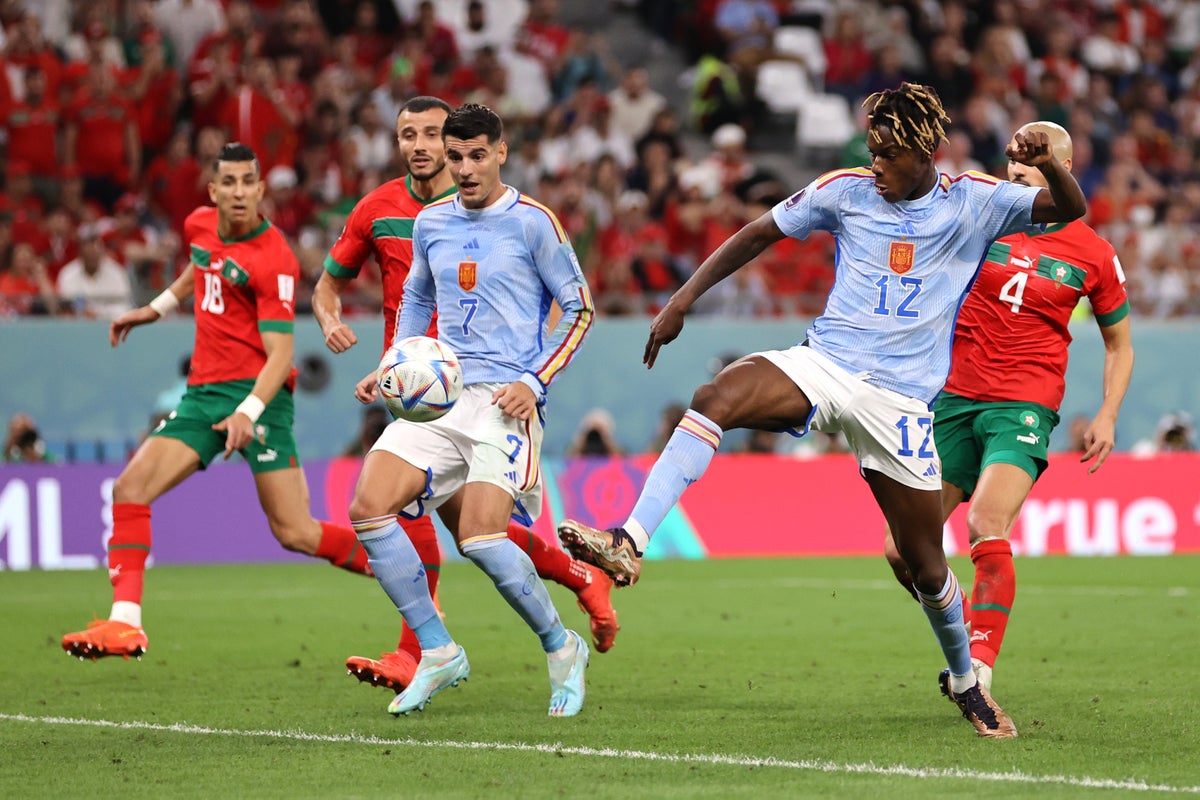 Morocco vs Spain World Cup 2022: LIVE score and updates from last 16 as game goes to extra time