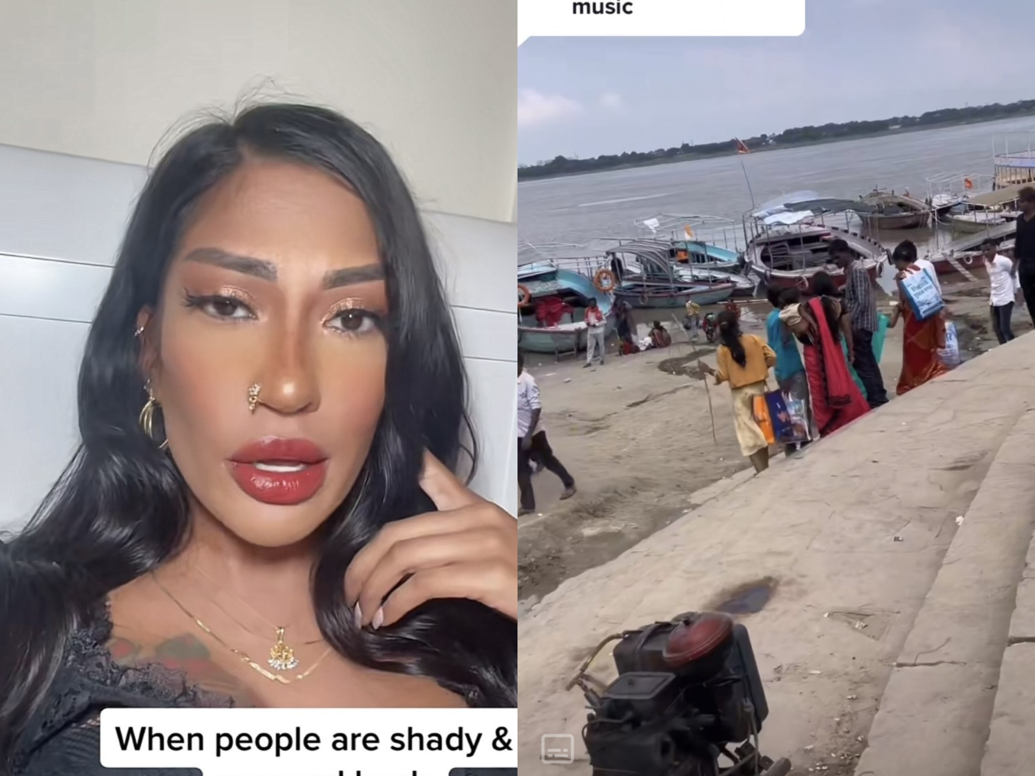 The influencer apologised for sounding “disrespectful”