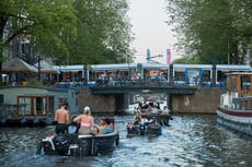Amsterdam campaign to tell ‘nuisance’ British tourists to ‘stay away’ from capital