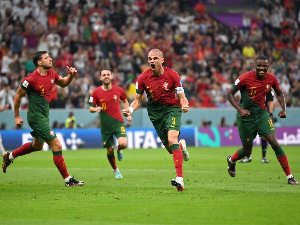 Portugal vs Switzerland LIVE: World Cup 2022 latest score, goals and updates as Ramos and Pepe strike with Ronaldo on bench