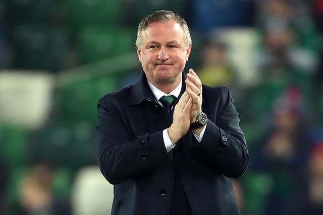 Michael O’Neill has agreed to return as Northern Ireland manager (Liam McBurney/PA)