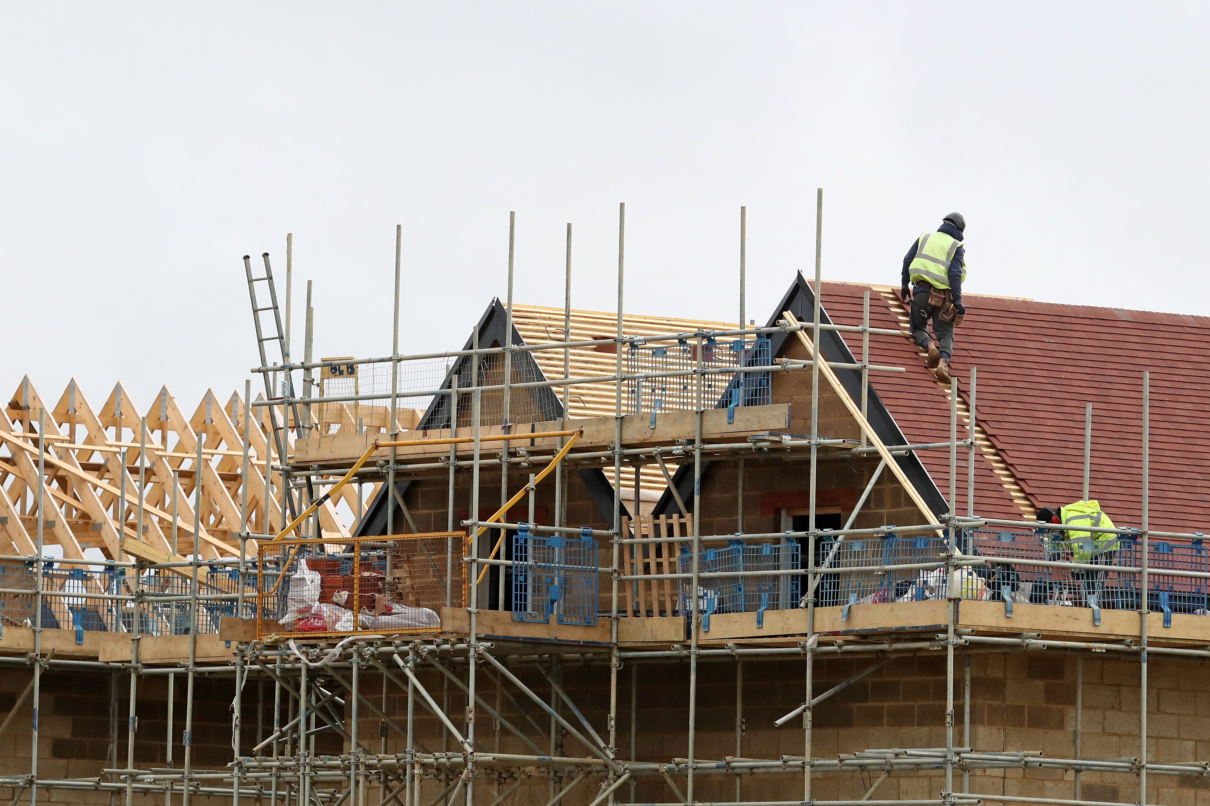 <p>The change to the Levelling up and Regeneration Bill would make the target of building 300,000 homes a year in England advisory rather than mandatory</p>