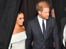 Harry and Meghan ‘dodge’ questions about looming Netflix series at award show