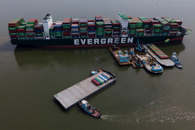 Cargo Ship Aground