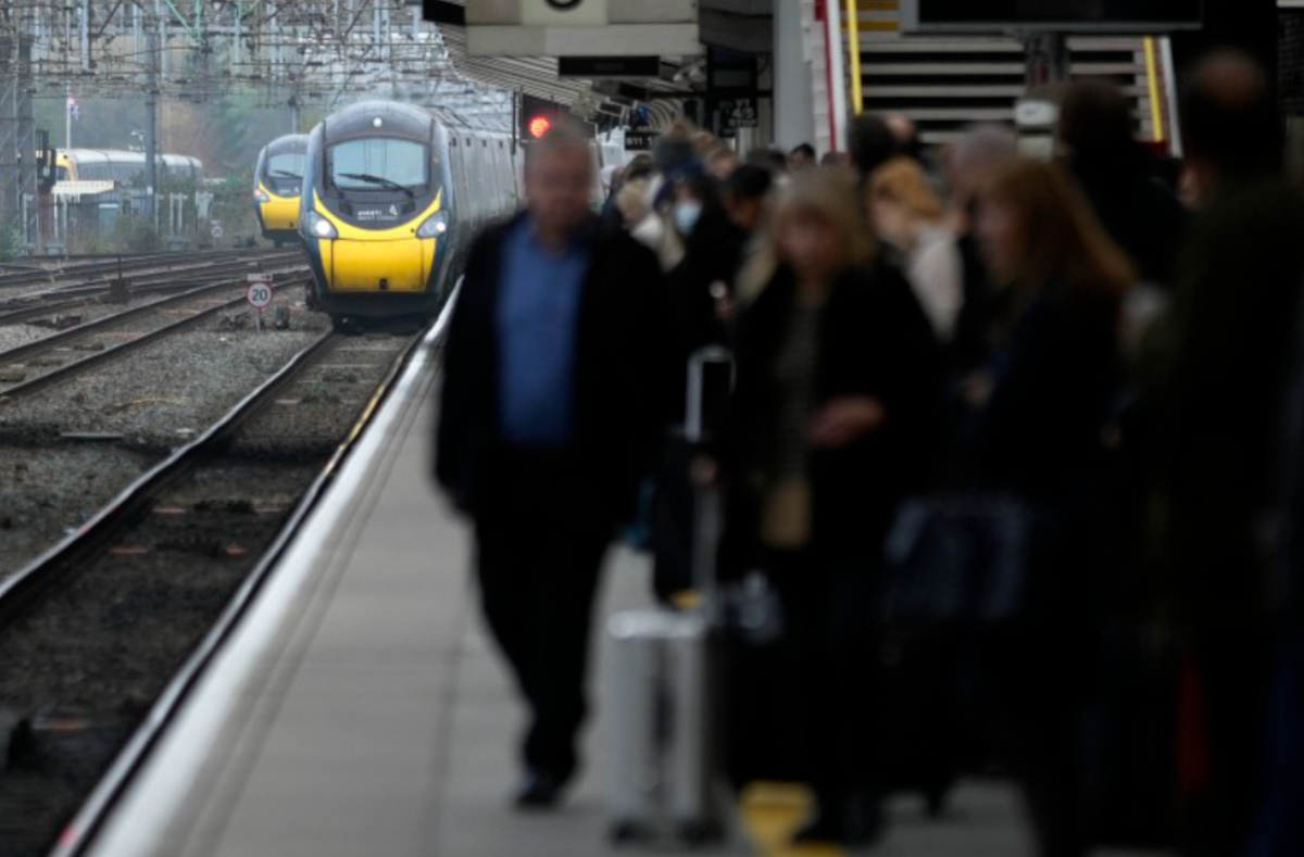 Every train strike date in December and January 2023