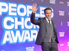 Ryan Reynolds thanks his family for giving him ‘strength’ at People’s Choice Awards