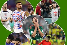 World Cup’s glass ceiling cuts off chasing pack from promised land of quarter-finals