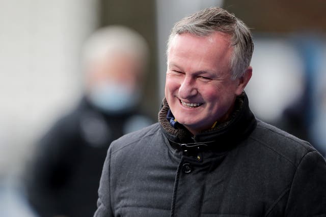 Michael O’Neill is back as Northern Ireland manager (Richard Sellers/PA)