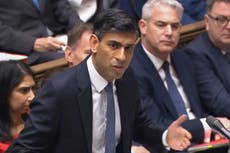 Sunak promises ‘tough laws’ to deal with ‘unreasonable’ union leaders