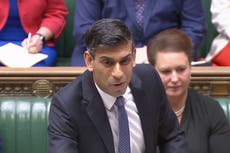 Emergency workers could face curbs on strike action, as Rishi Sunak promises ‘tough new laws’