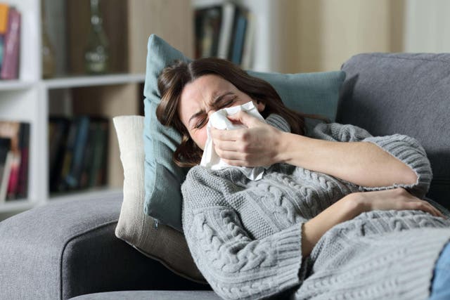 Having a cold can leave you feeling pretty dreadful (Alamy/PA)