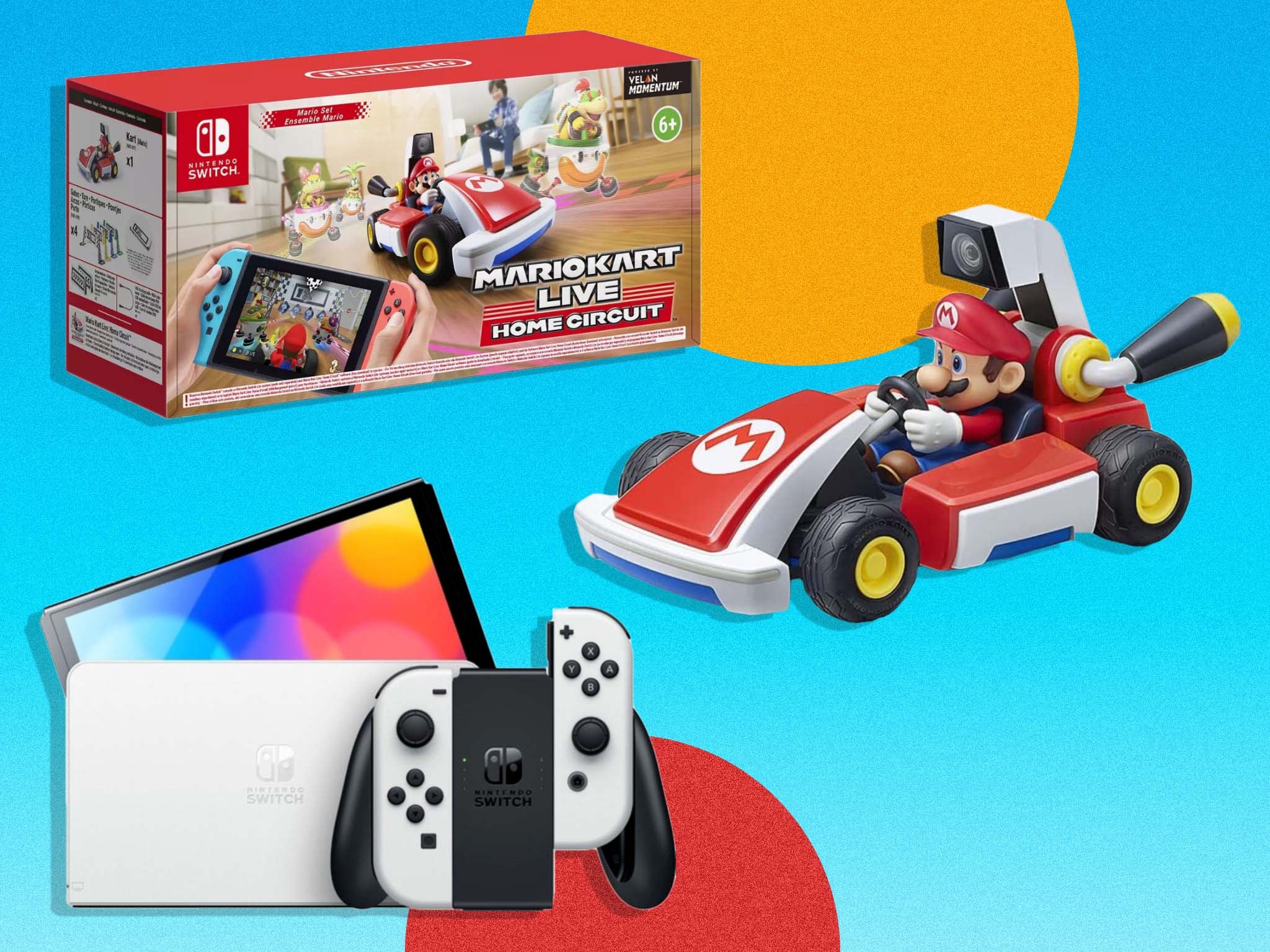 Nintendo Switch OLED deal: Get Mario Kart Live: Home Circuit for free