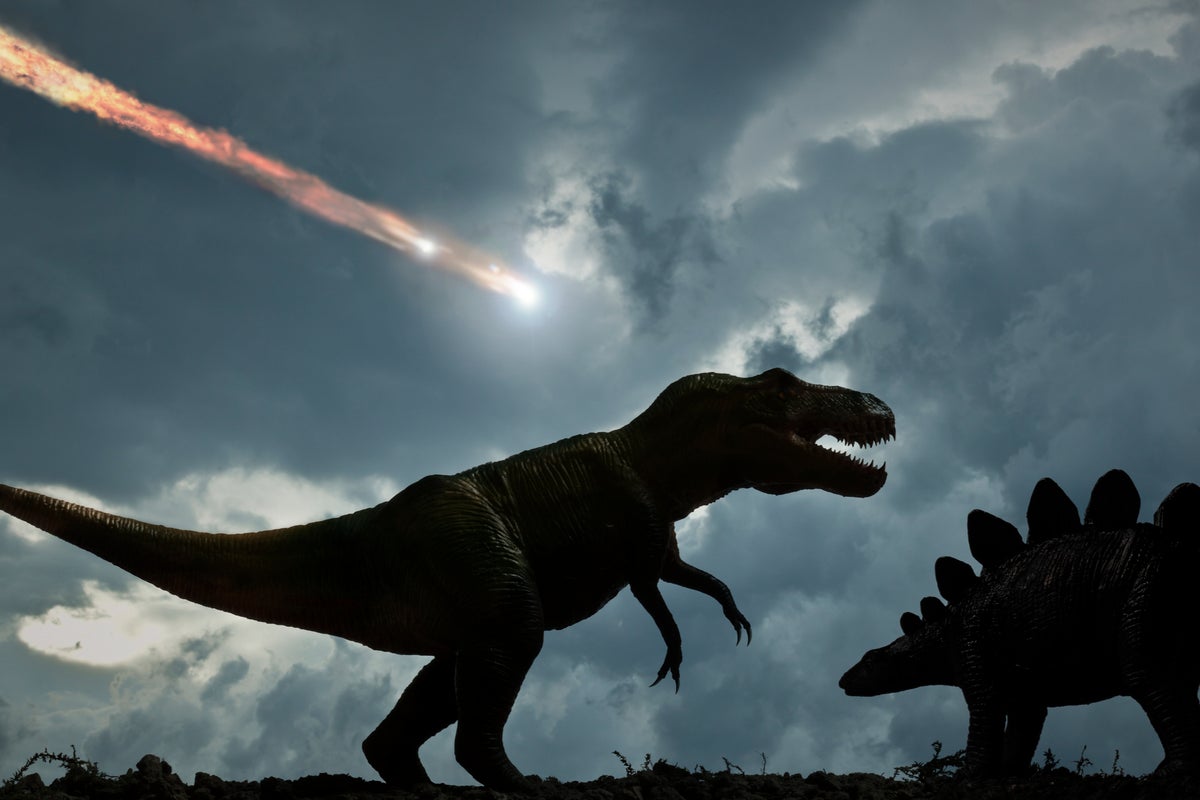 A blow-by-blow account of the dinosaur-killing asteroid armageddon: From first vibrations to 100-metre megatsunamis