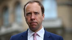 Matt Hancock announces that he will not stand as a Tory MP in next election