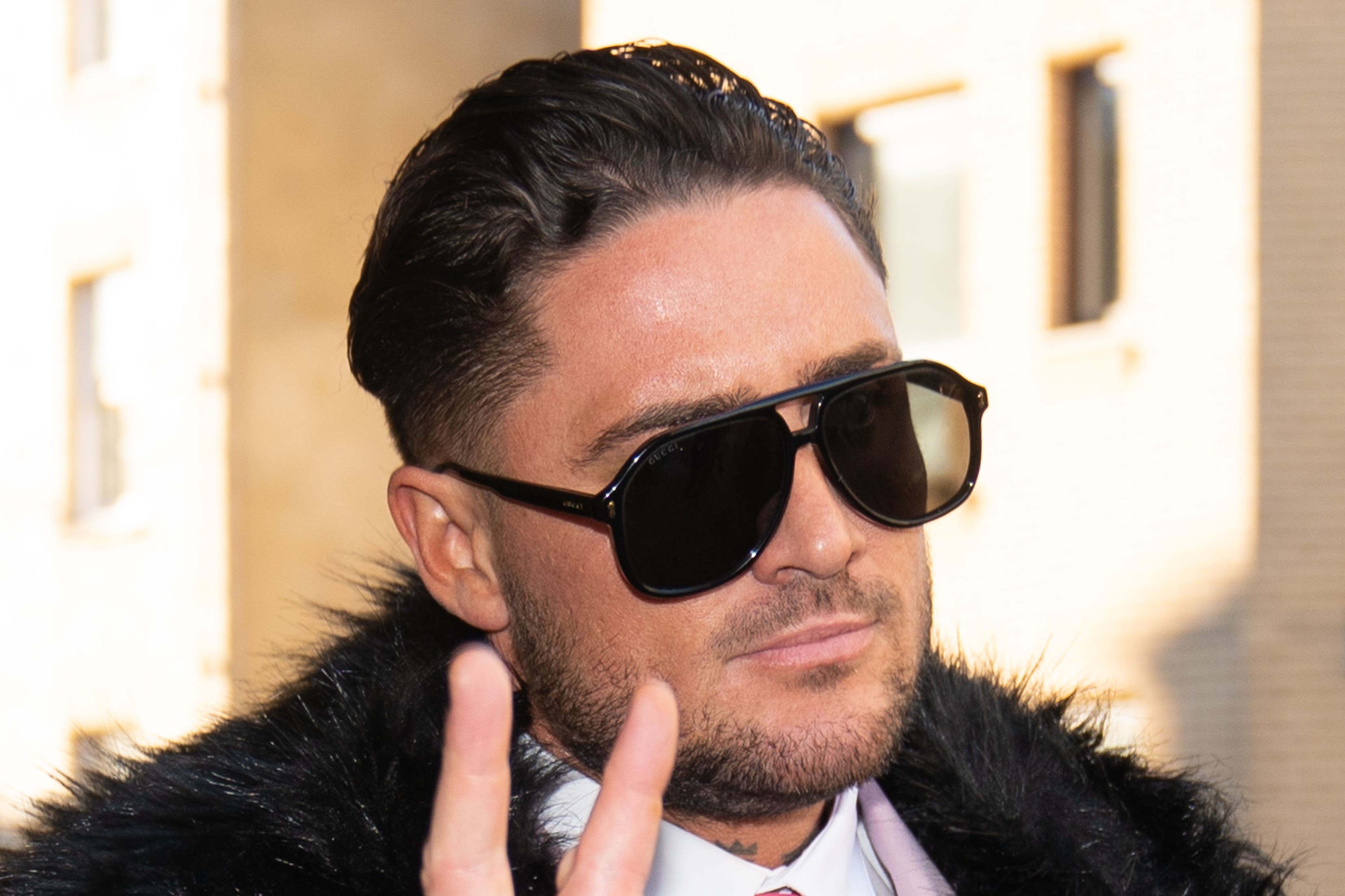 Stephen Bear locked girlfriend out of room while sleeping with someone else The Independent photo