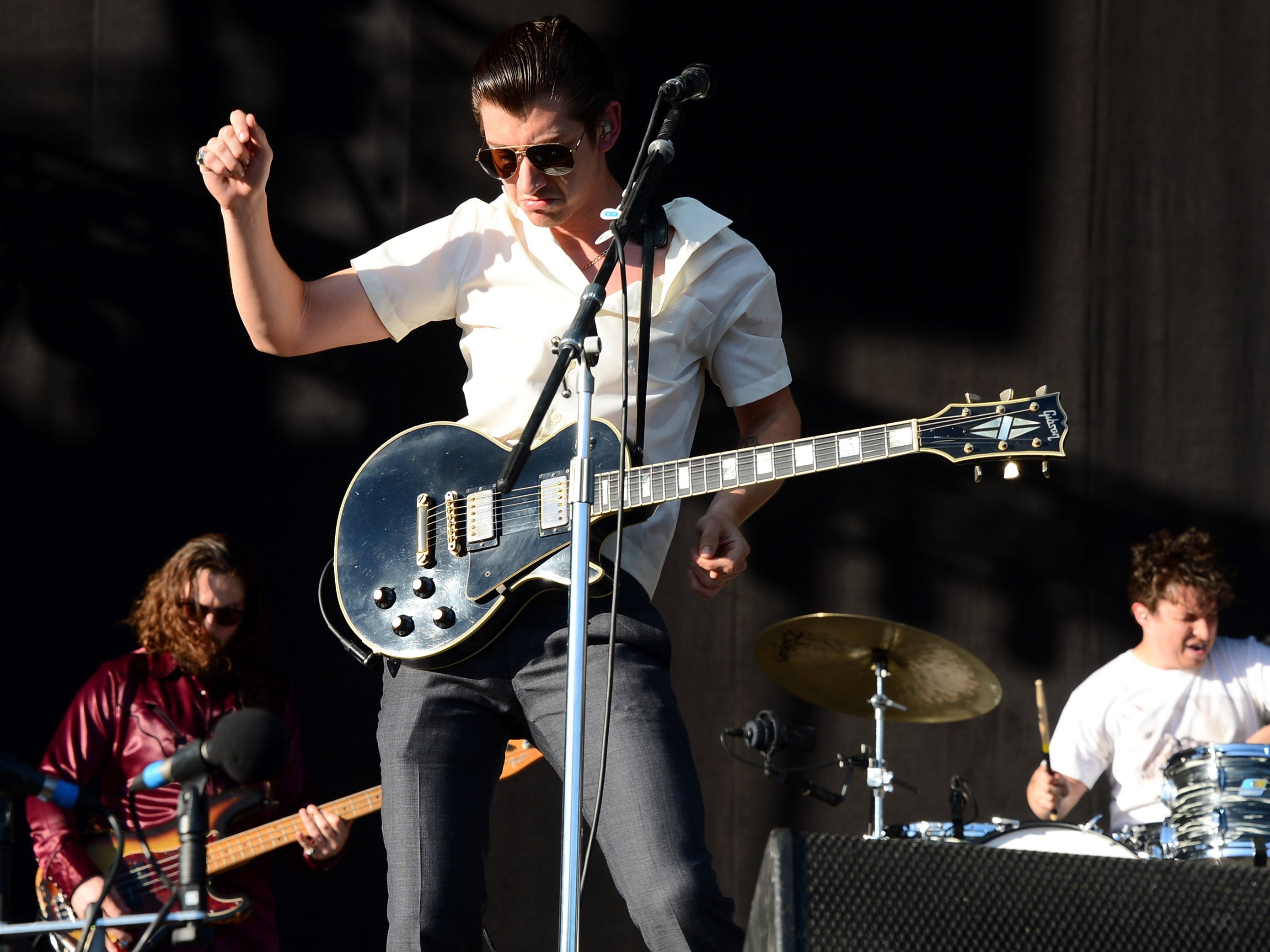 Alex Turner of the Arctic Monkeys