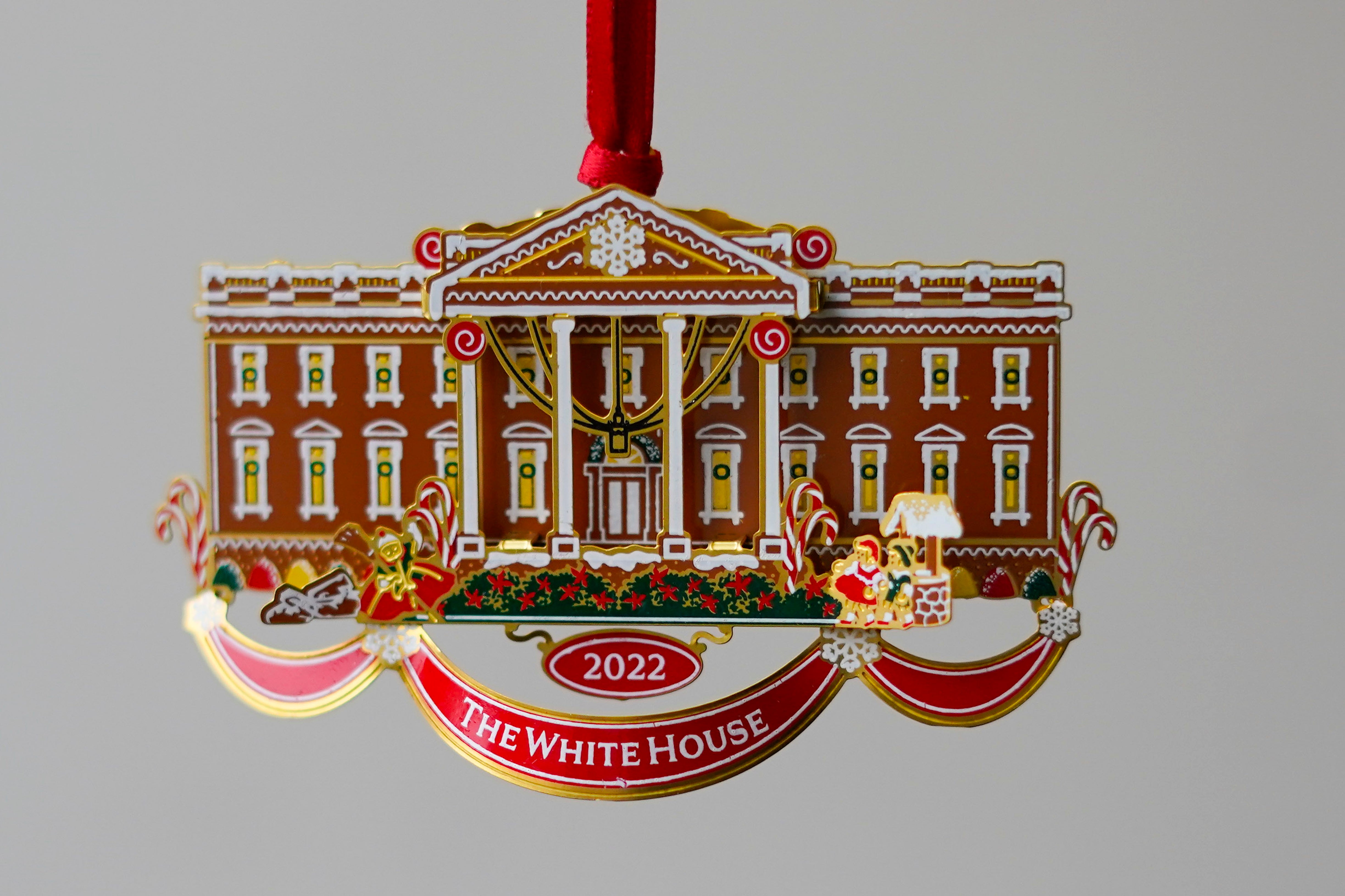 White House Christmas Ornament