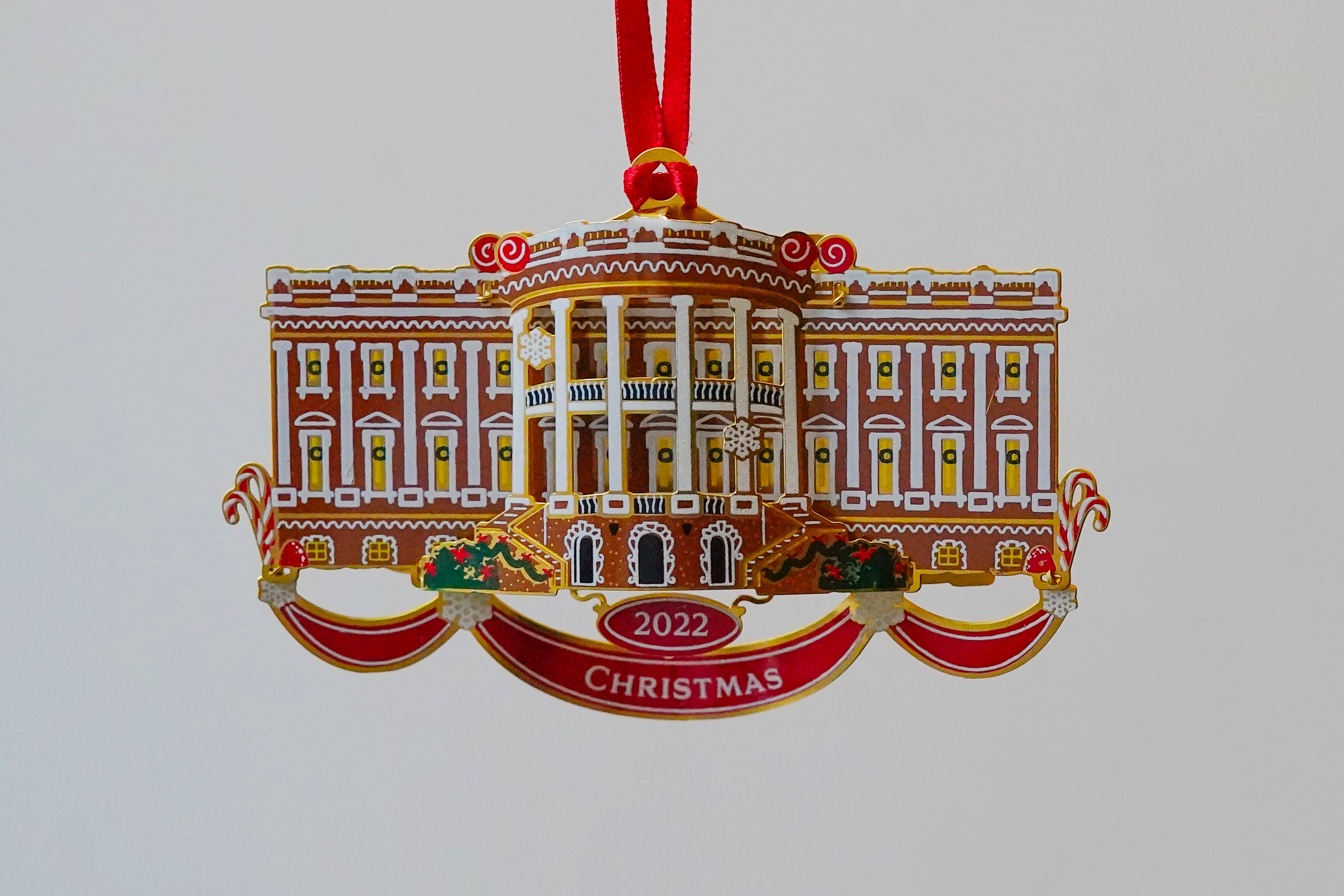 White House Christmas Ornament