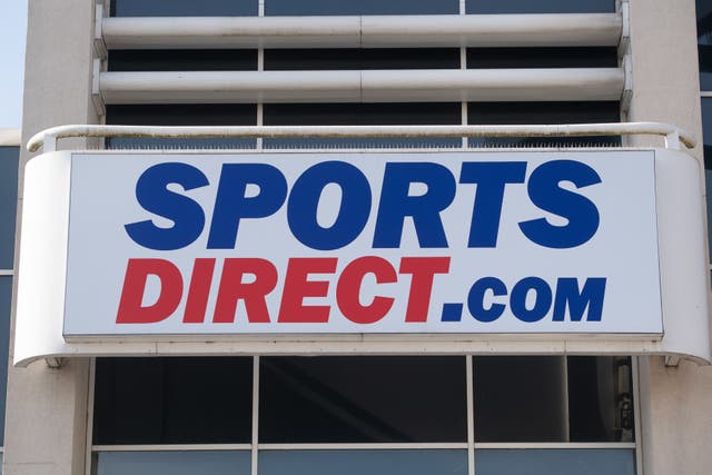 Sports Direct parent firm Frasers Group has revealed a jump in sales and profits for the past six months (Joe Giddens/PA)