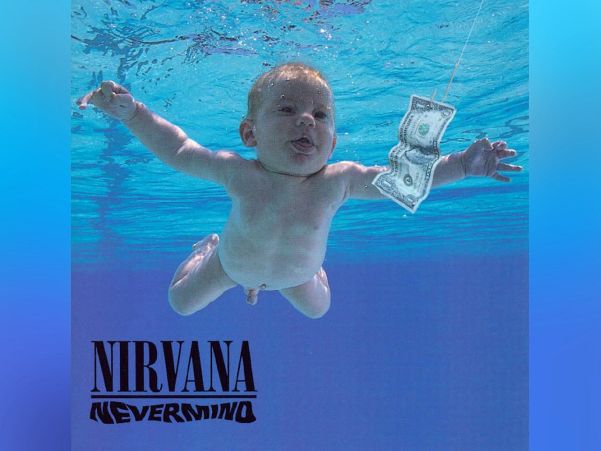 Nirvana’s album cover for 1991’s ‘Nevermind’
