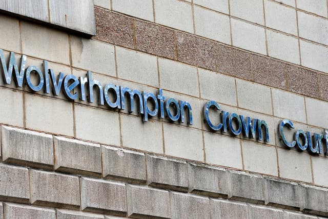 A general view of Wolverhampton Crown Court (Rui Vieira/PA)