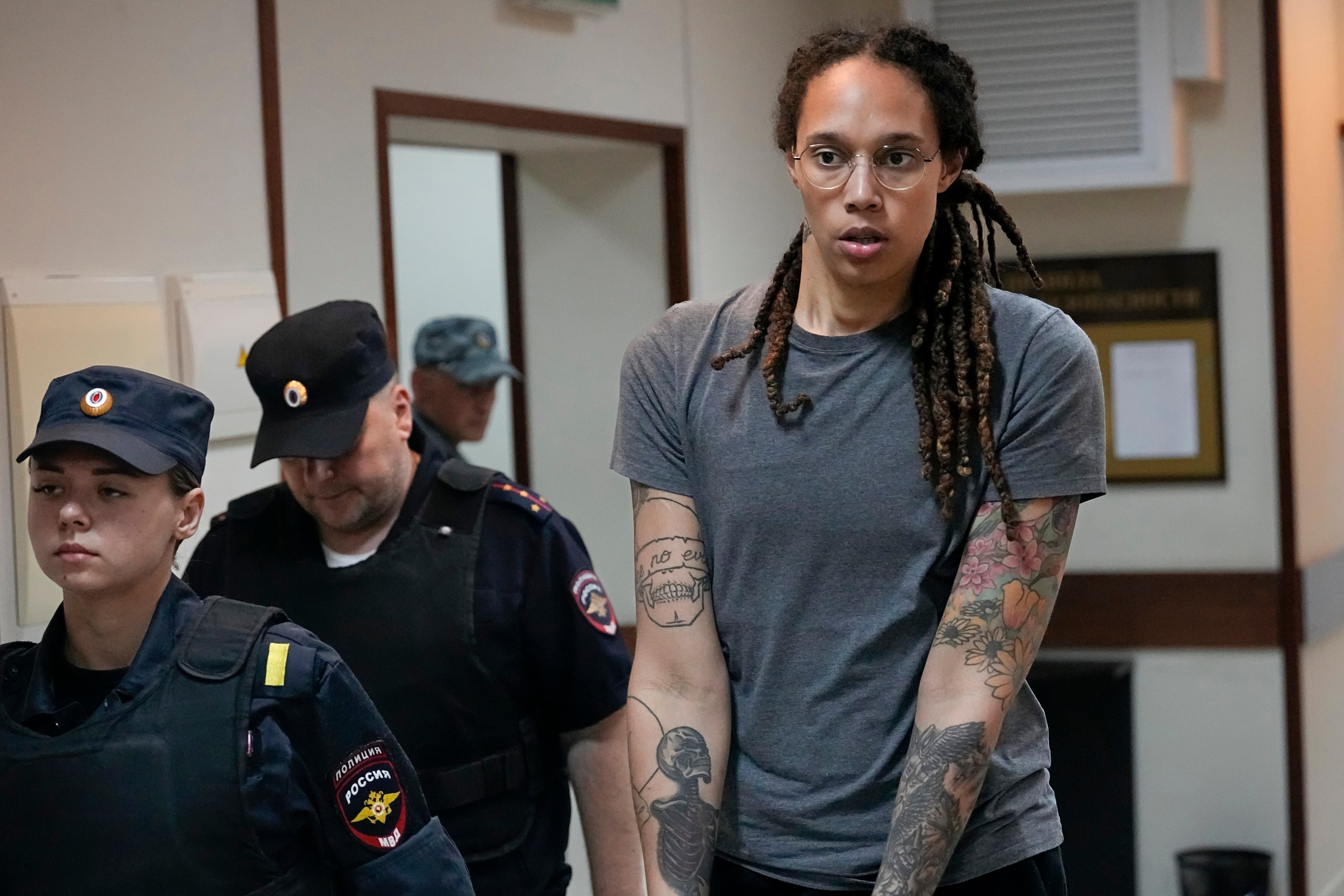 Brittney Griner was finally released from Russian detention