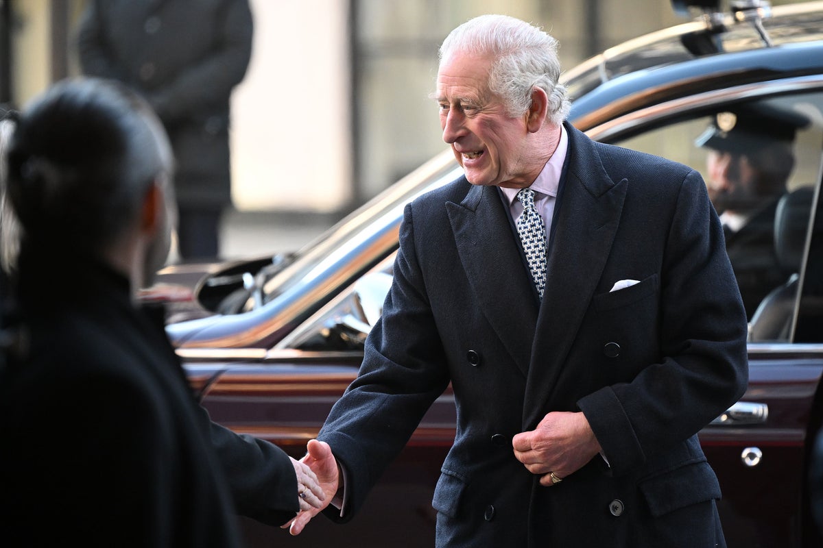 King Charles wishes volunteers and public ‘Happy Christmas’ as Harry and Meghan documentary drops