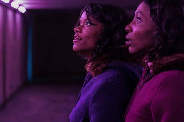 <p>Letitia Wright and Tamara Lawrance in ‘The Silent Twins’ </p>
