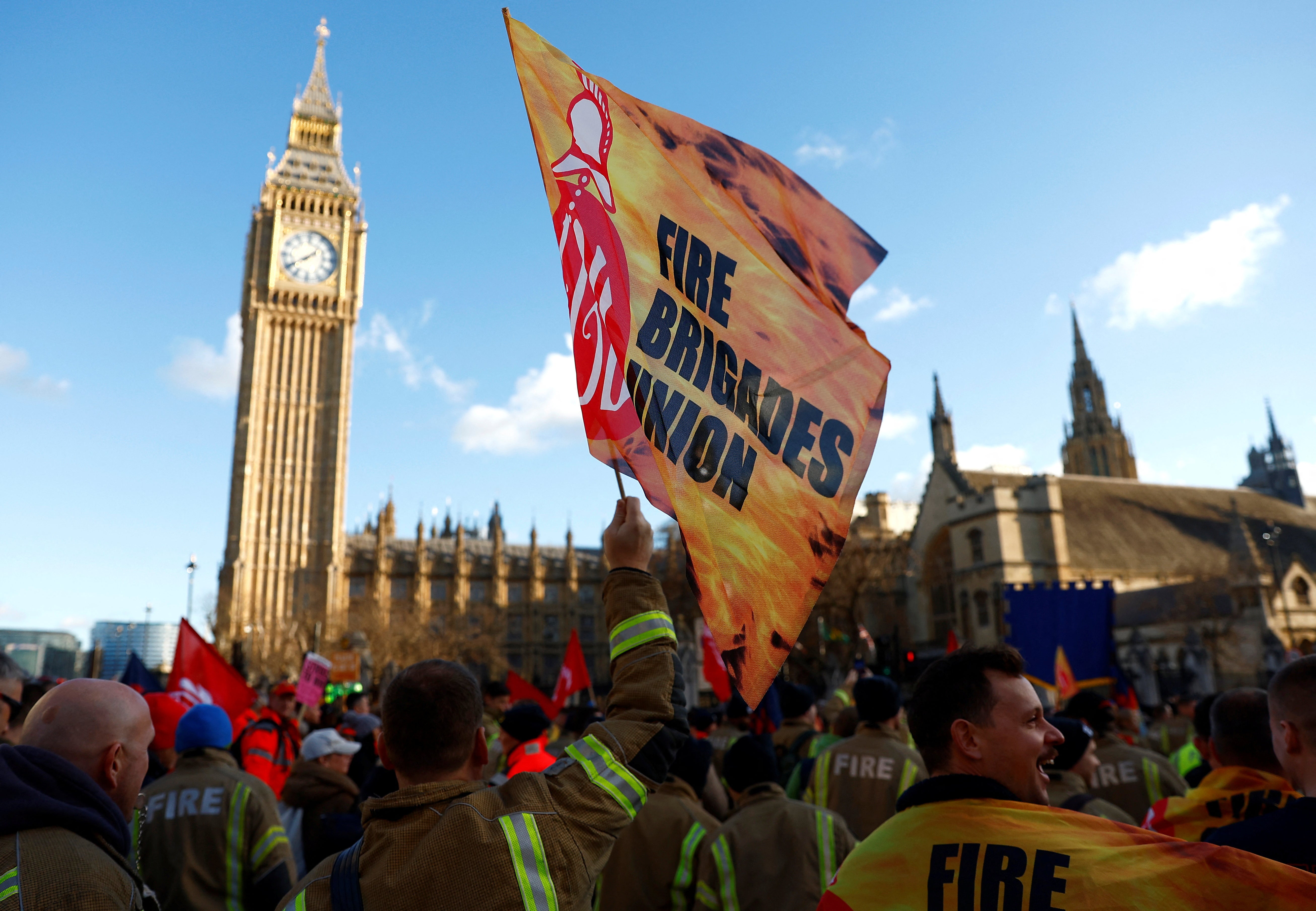 Members of the Fire Brigades Union are being balloted for industrial action