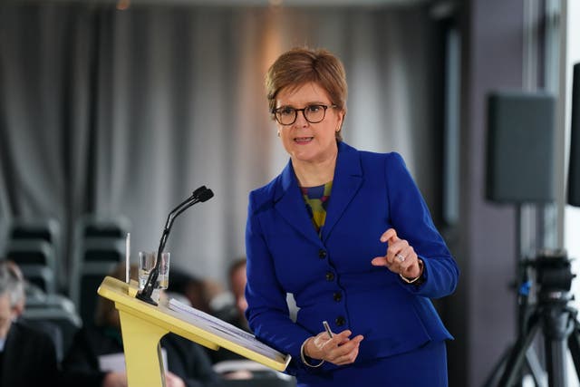 First Minister Nicola Sturgeon should intervene in the teacher pay dispute sooner rather than later, unions have said (Jane Barlow/PA)