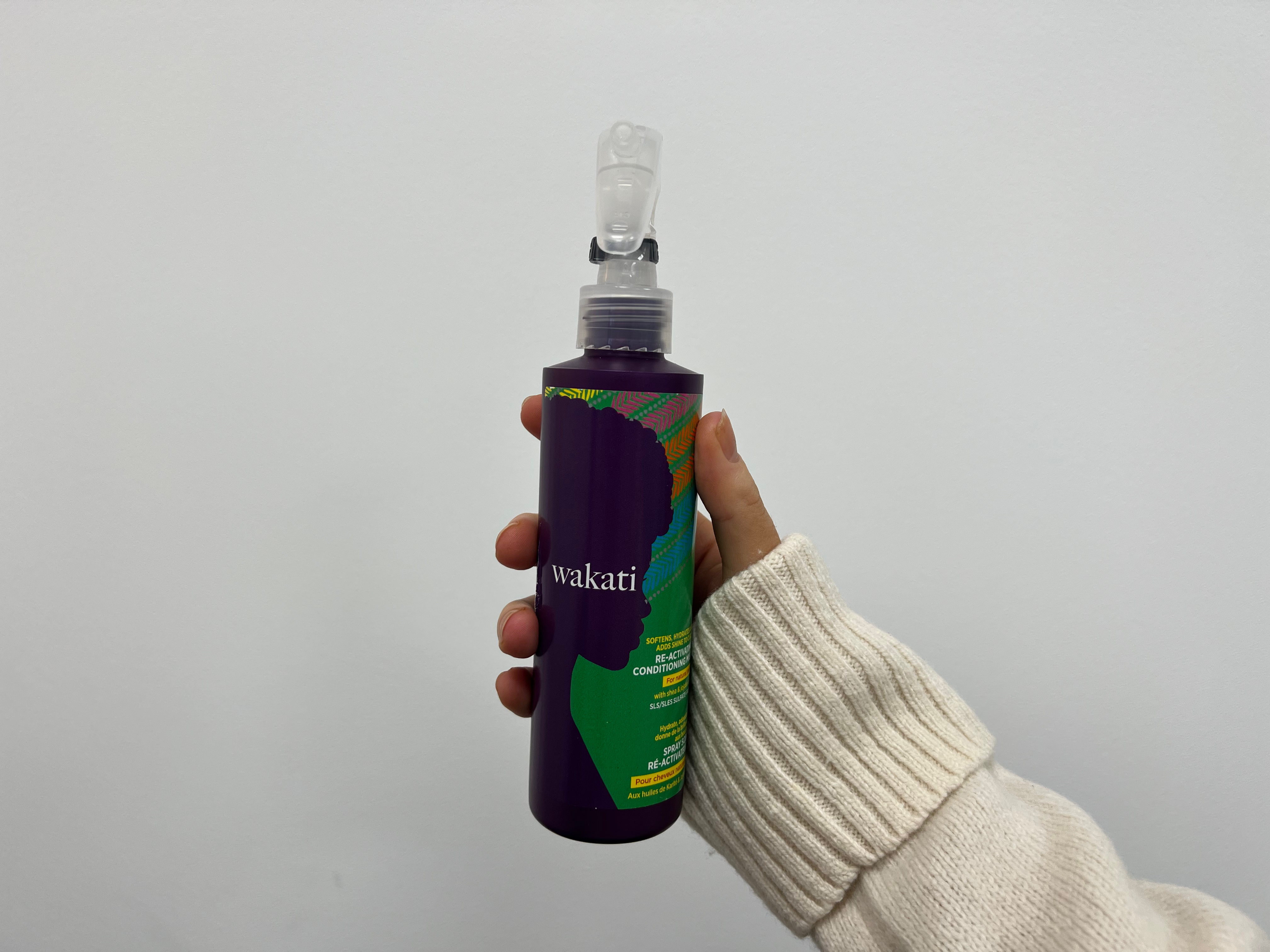 Wakati re-activating conditioning mist