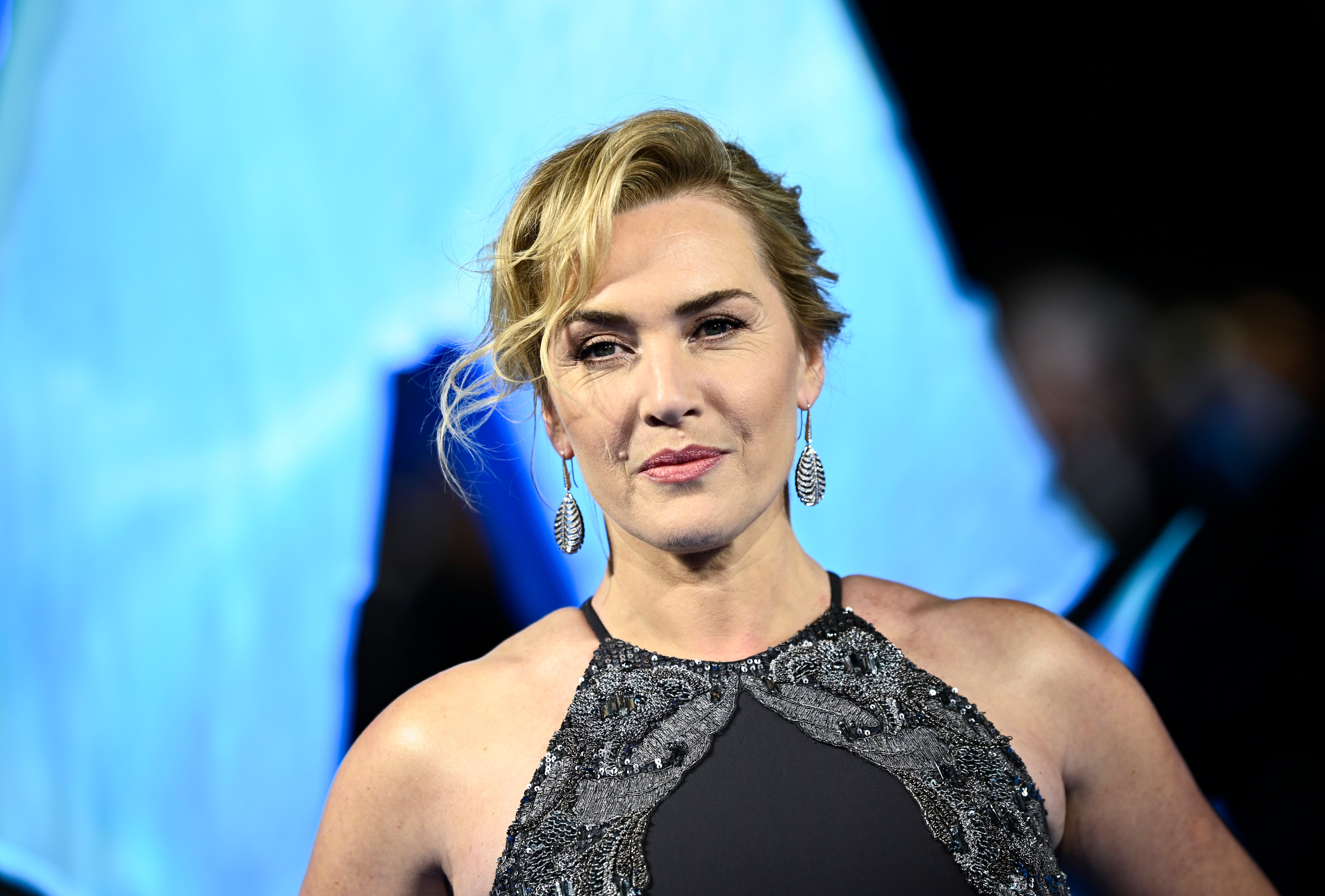 Kate Winslet attends the premiere of ‘Avatar: The Way of the Water’