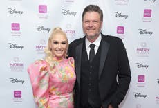 Gwen Stefani says Blake Shelton’s skincare routine involves washing his face ‘in the kitchen sink’