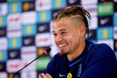 We want to keep the World Cup party going for England fans, says Kalvin Phillips