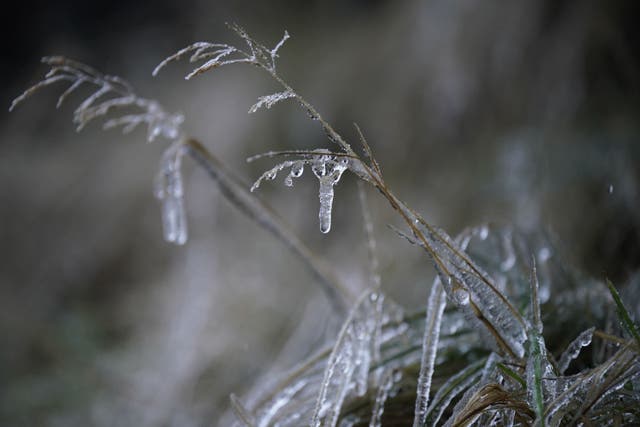 IThe UK Health Security Agency (UKHSA) has issued a Level 3 cold weather alert covering England until Monday (Niall Carson/PA)